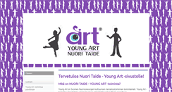Desktop Screenshot of nuoritaide.fi